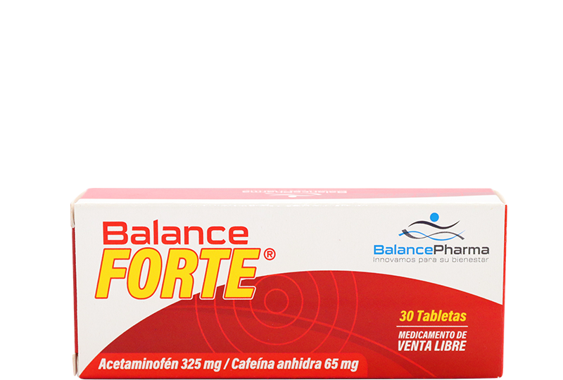 Balance Forte - Acetaminofen + Cafeína